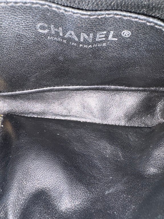 CHANEL Grey/Beige Tweed Classic Flap Small SHW - Image 12