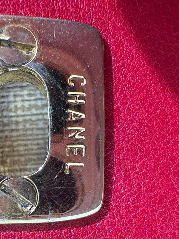 CHANEL Red Lambskin Belt Bag Mini GHW - Image 20