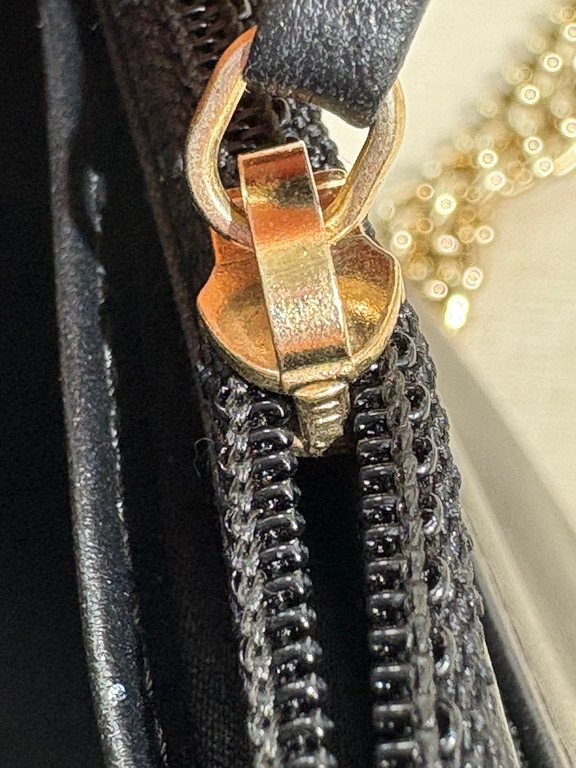 CHANEL Black Caviar Boy WOC GHW - Image 23