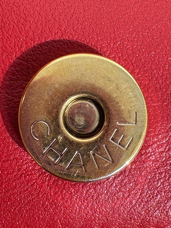 CHANEL Red Caviar Boy WOC GHW - Image 20