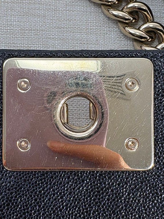 CHANEL Black Caviar Boy Bag Small GHW - Image 24