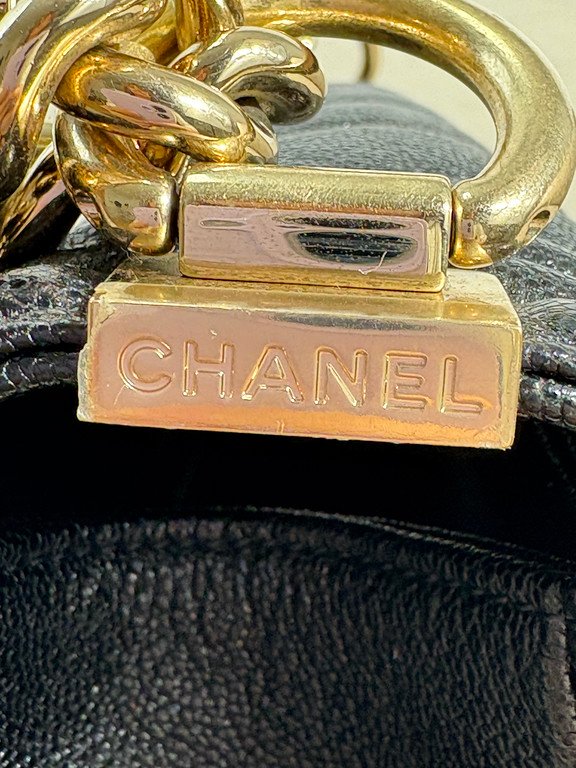 CHANEL Black Caviar Boy Bag Small GHW - Image 29