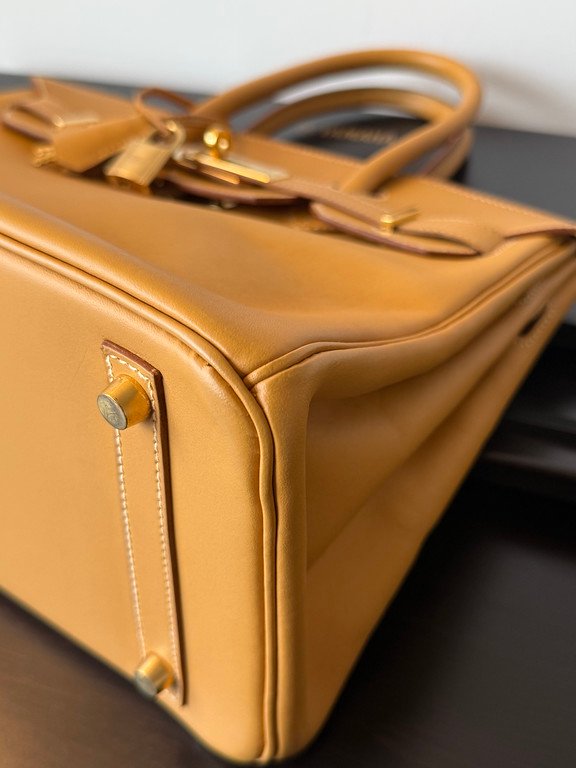 HERMES Naturelle Vache Leather Birkin 30 GHW - Image 10