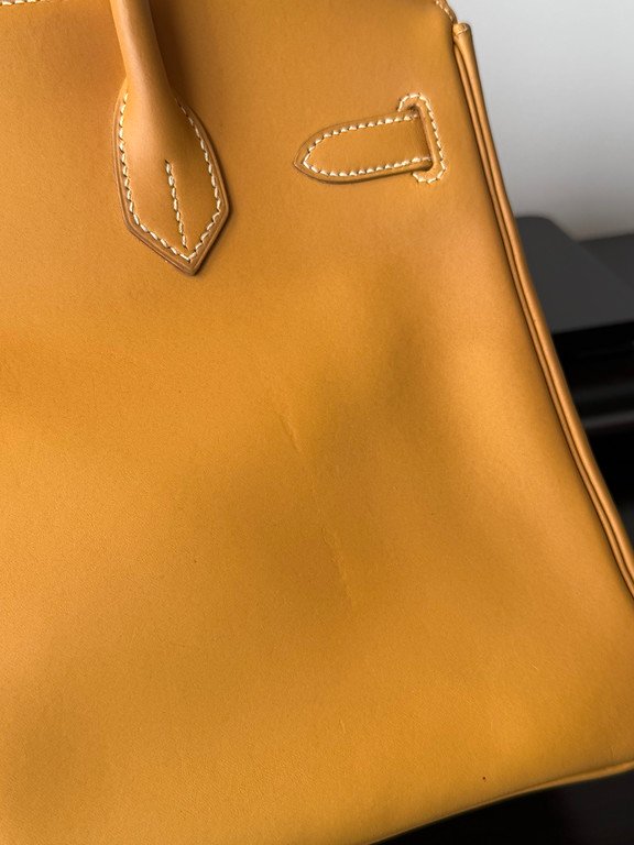 HERMES Naturelle Vache Leather Birkin 30 GHW - Image 12