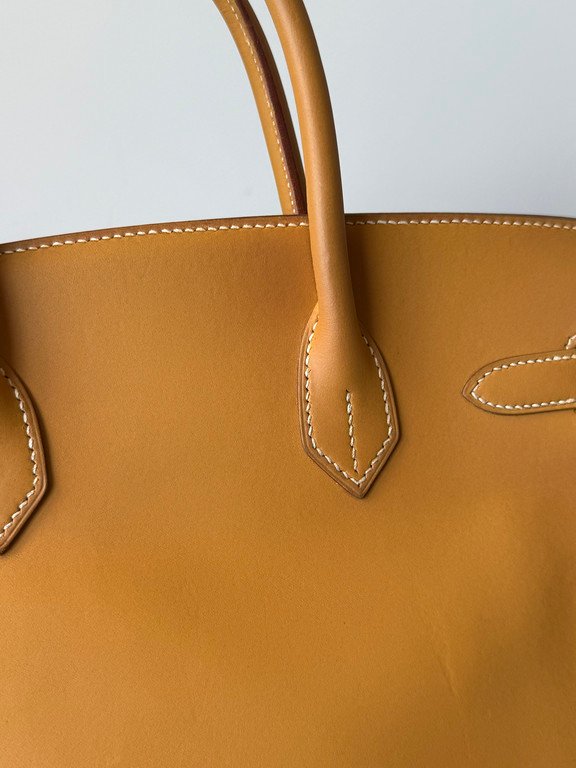 HERMES Naturelle Vache Leather Birkin 30 GHW - Image 23