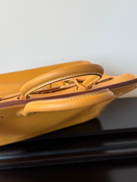 HERMES Naturelle Vache Leather Birkin 30 GHW - Image 24