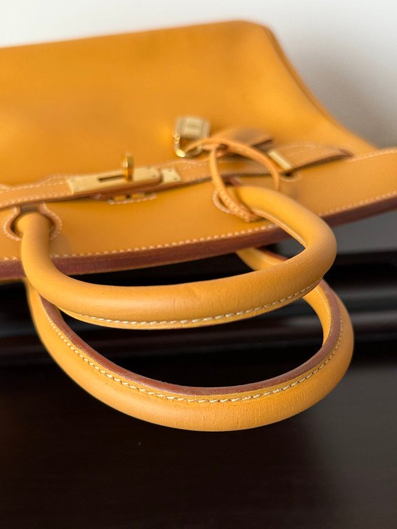 HERMES Naturelle Vache Leather Birkin 30 GHW - Image 26