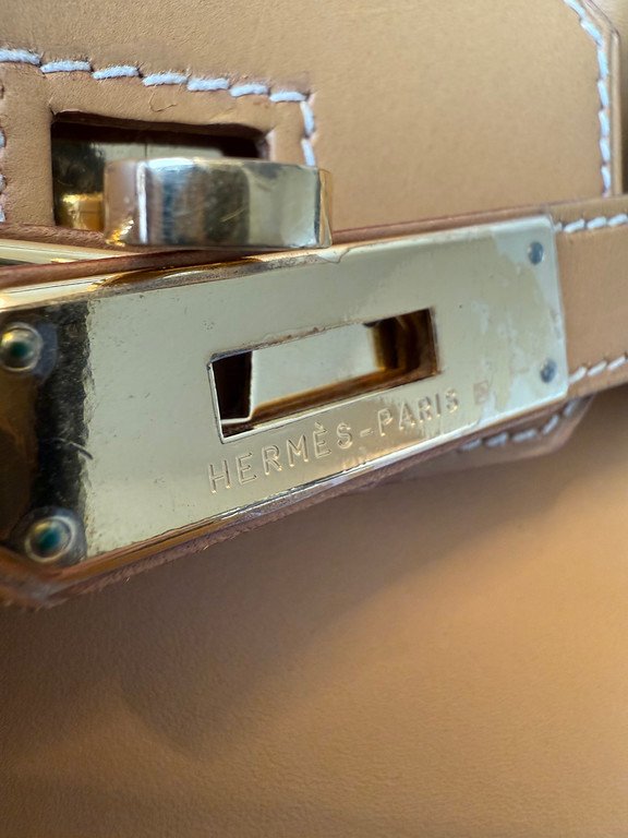 HERMES Naturelle Vache Leather Birkin 30 GHW - Image 27