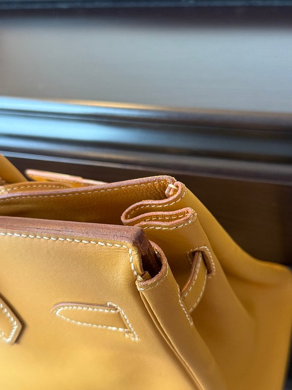 HERMES Naturelle Vache Leather Birkin 30 GHW - Image 30