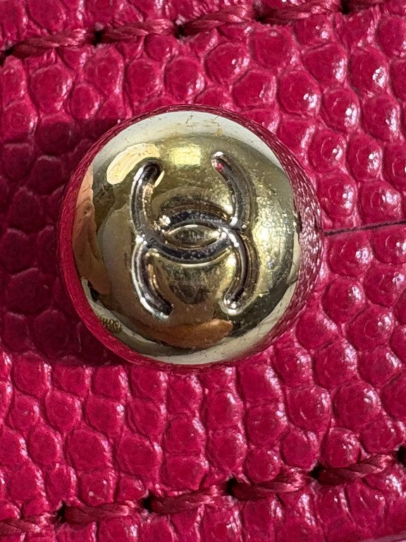 CHANEL Red Caviar Boy Bag Old Medium GHW - Image 28