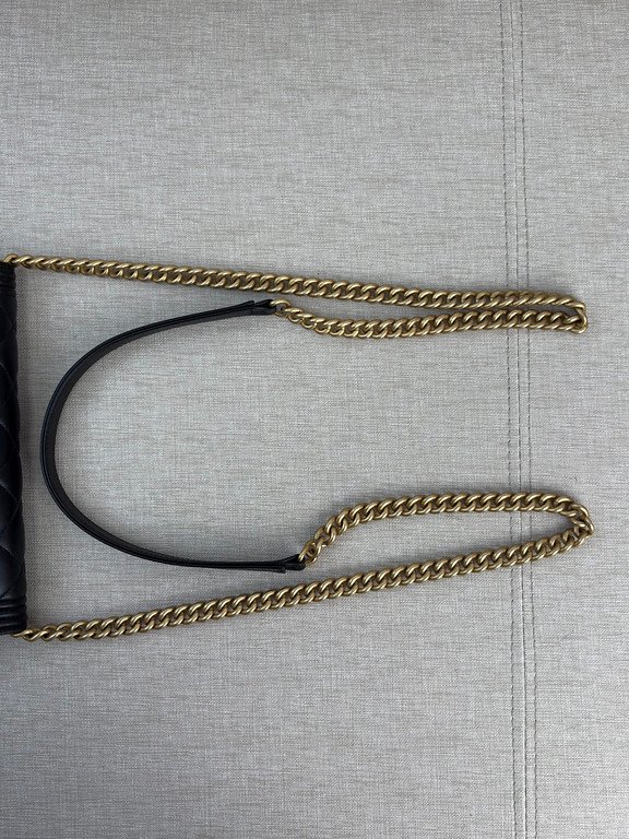 CHANEL Black Lambskin Boy WOC GHW - Image 7