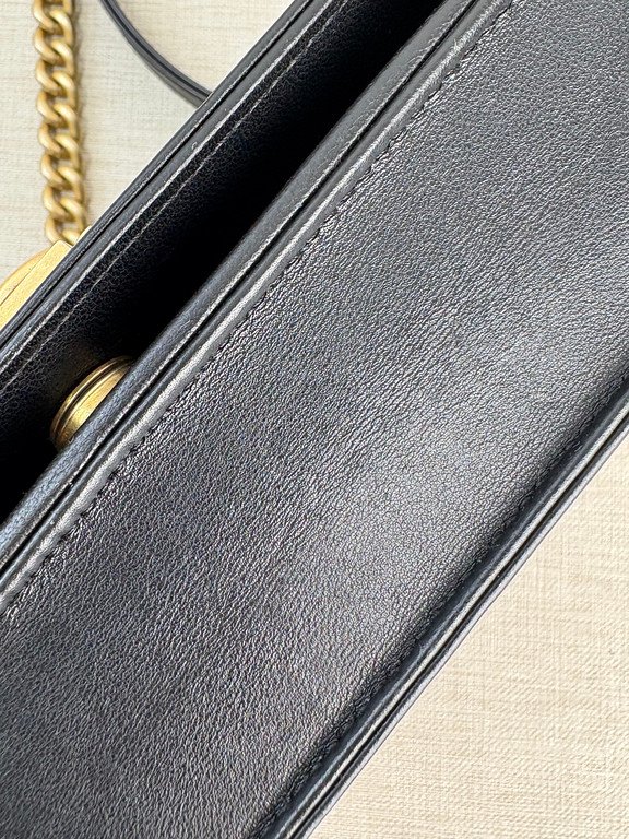 CHANEL Black Lambskin Boy WOC GHW - Image 10