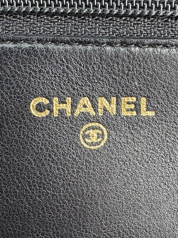 CHANEL Black Lambskin Boy WOC GHW - Image 27