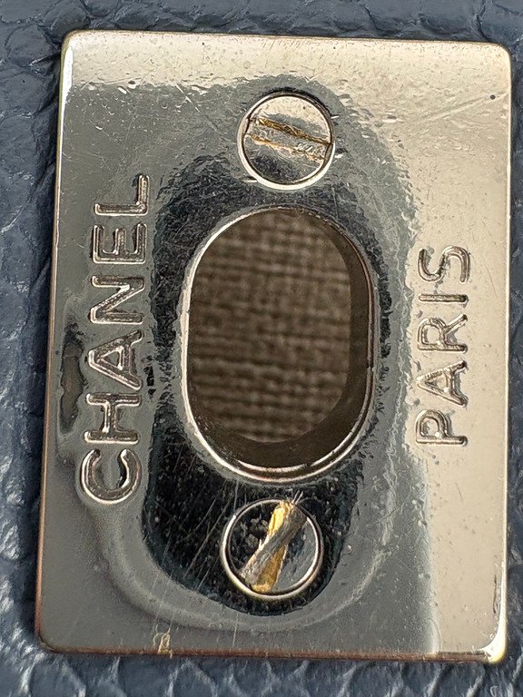 CHANEL Blue Caviar Classic Flap Mini SHW - Image 20
