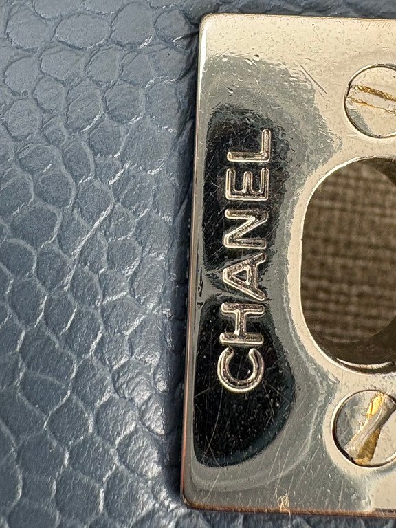 CHANEL Blue Caviar Classic Flap Mini SHW - Image 21