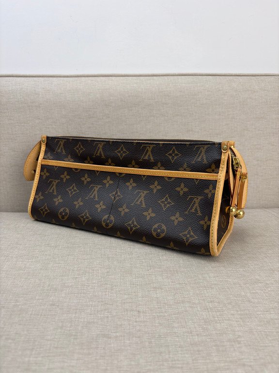 LOUIS VUITTON Brown Monogram Canvas Popincourt Long GHW - Image 16
