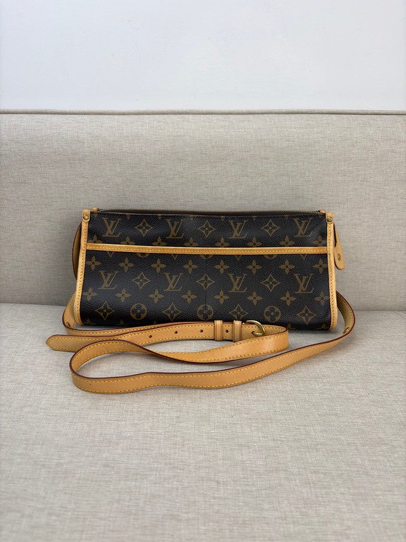 LOUIS VUITTON Brown Monogram Canvas Popincourt Long GHW - Image 3