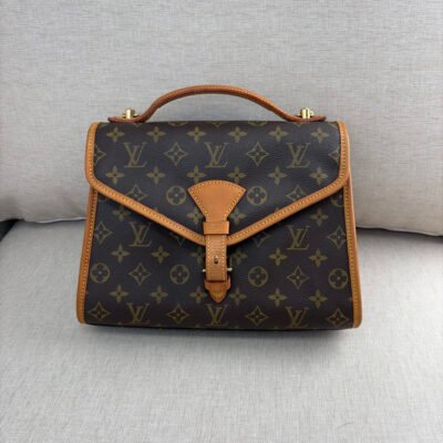 LOUIS VUITTON Brown Monogram Canvas Bel Air GHW