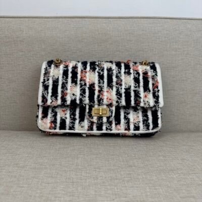 CHANEL Multicolor Tweed 2.55 Reissue Flap Mini 224 GHW
