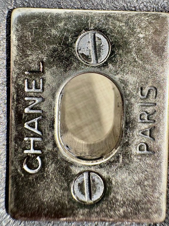 CHANEL Silver Grey Lambskin Classic Flap Mini Square SHW - Image 20