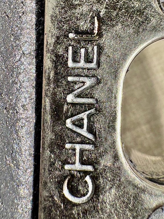 CHANEL Silver Grey Lambskin Classic Flap Mini Square SHW - Image 21