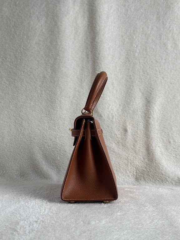 HERMES Gold Epsom Kelly Mini GHW - Image 14