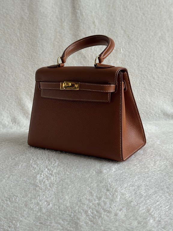 HERMES Gold Epsom Kelly Mini GHW - Image 18