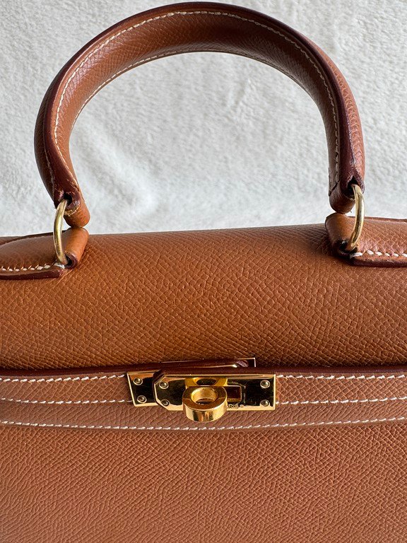 HERMES Gold Epsom Kelly Mini GHW - Image 7
