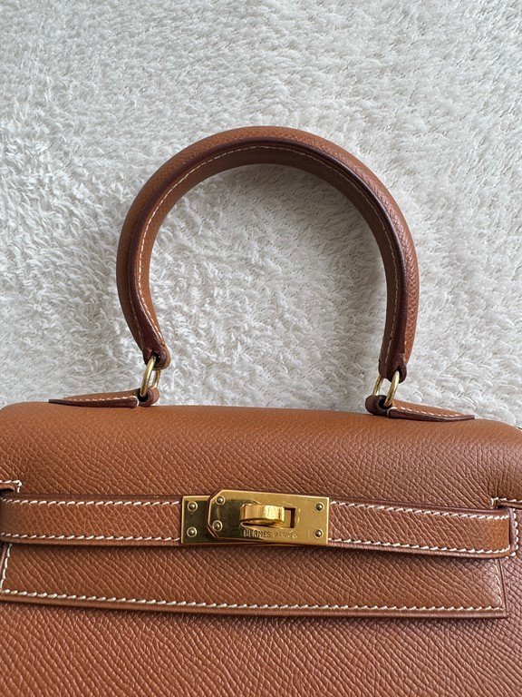 HERMES Gold Epsom Kelly Mini GHW - Image 17