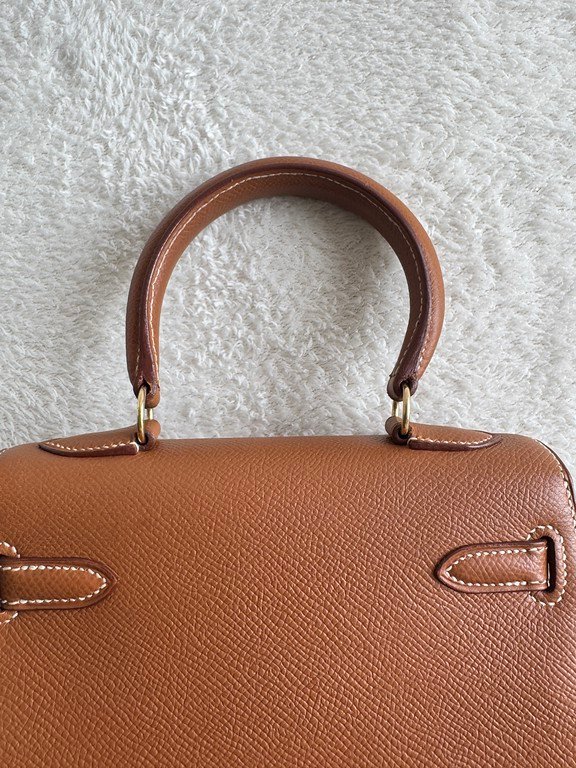 HERMES Gold Epsom Kelly Mini GHW - Image 19
