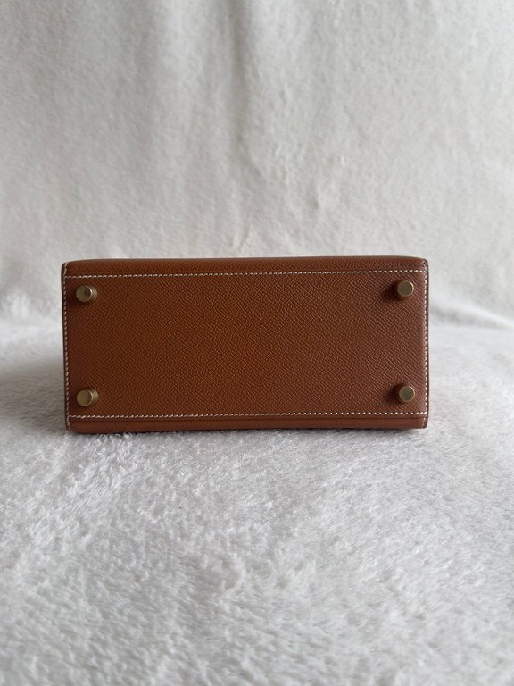 HERMES Gold Epsom Kelly Mini GHW - Image 12
