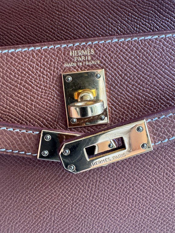 HERMES Gold Epsom Kelly Mini GHW - Image 29
