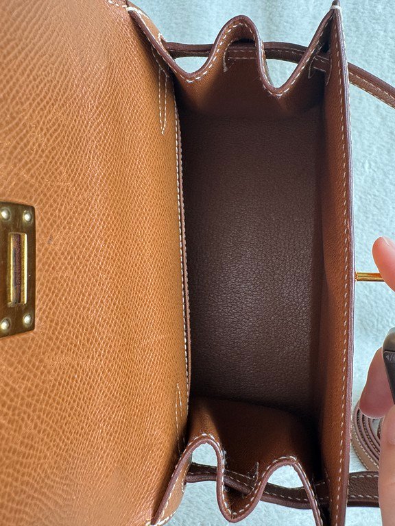 HERMES Gold Epsom Kelly Mini GHW - Image 23