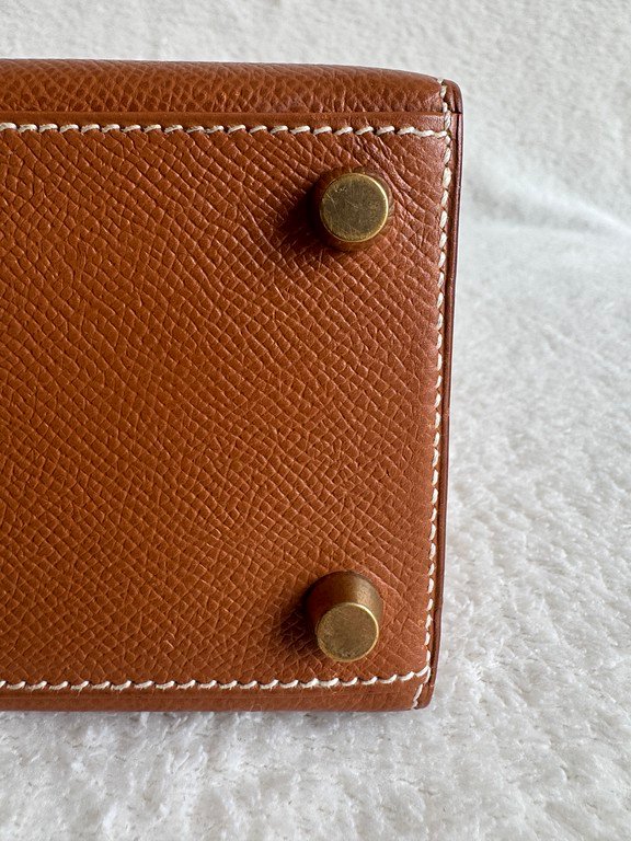 HERMES Gold Epsom Kelly Mini GHW - Image 27