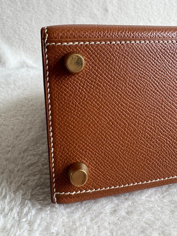 HERMES Gold Epsom Kelly Mini GHW - Image 28