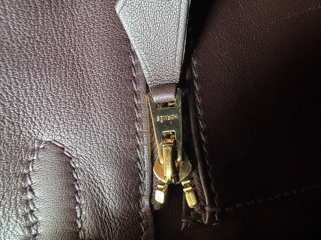 HERMES Rouge Swift Leather Kelly 25 GHW - Image 27