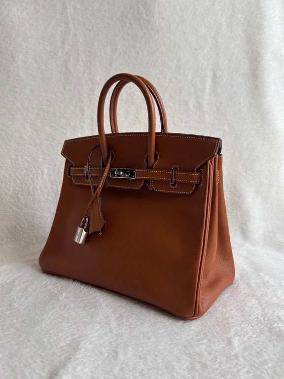 HERMES Gold Epsom Birkin 25 GHW - Image 4