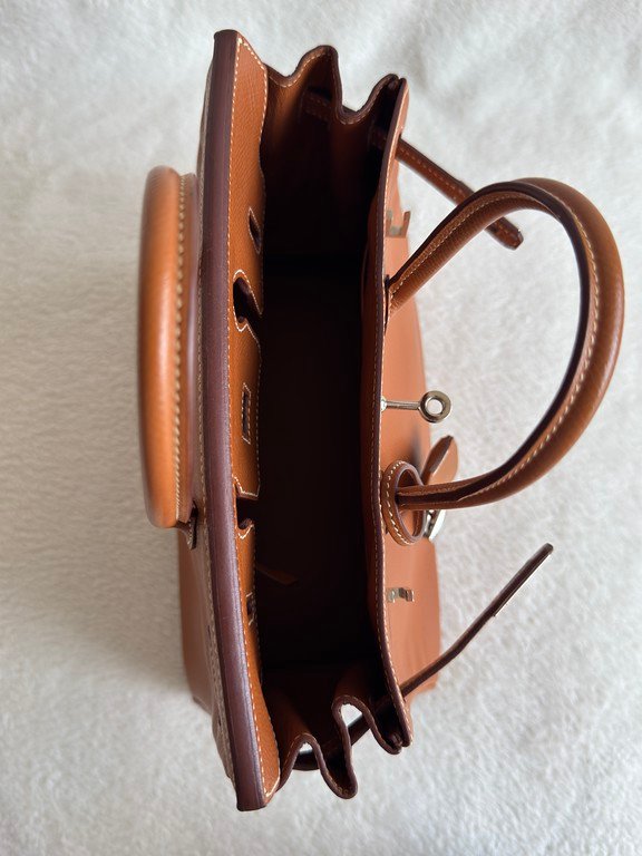 HERMES Gold Epsom Birkin 25 GHW - Image 12