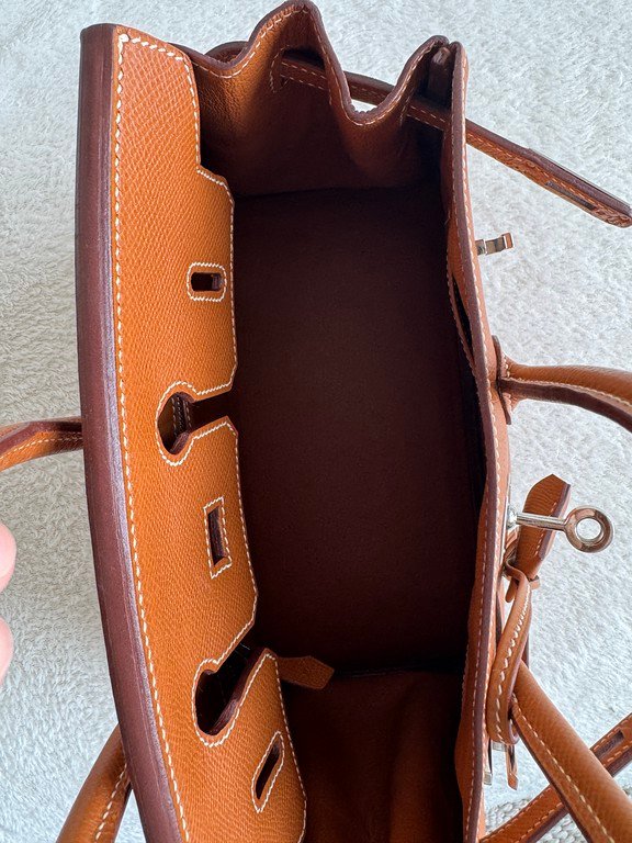 HERMES Gold Epsom Birkin 25 GHW - Image 15