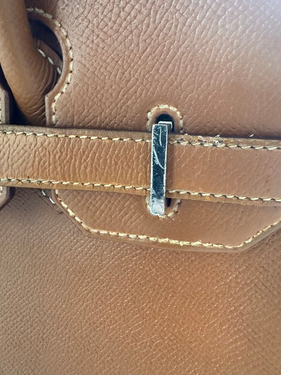 HERMES Gold Epsom Birkin 30 SHW - Image 24