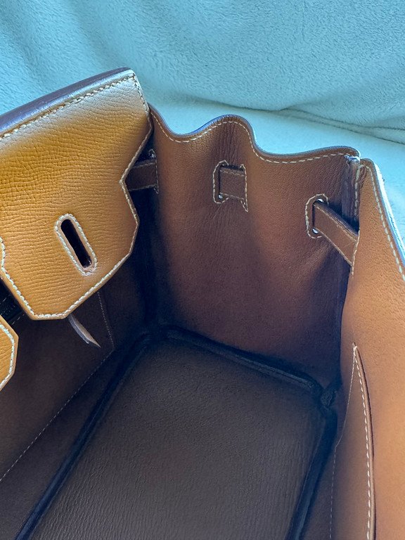 HERMES Gold Epsom Birkin 30 SHW - Image 28